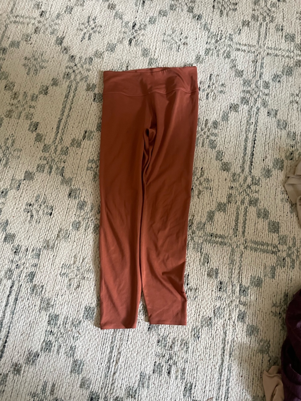 Nike Rust Orange Women's Full-Length Leggings